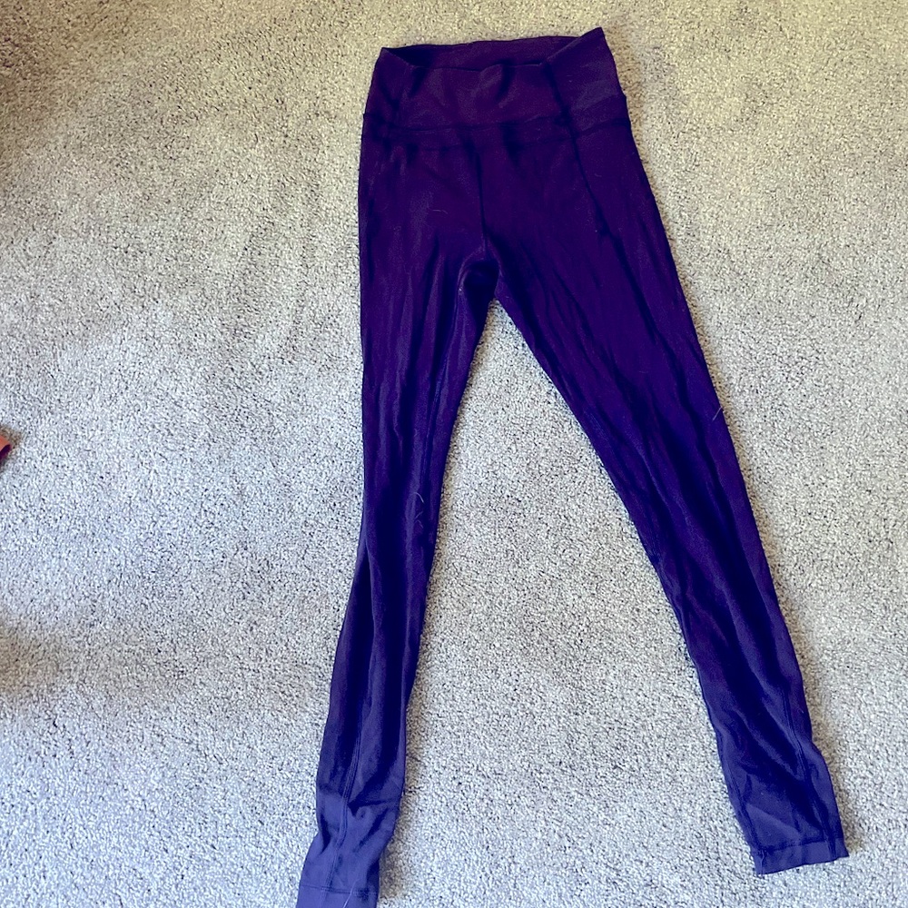 Purple Lululemon leggings